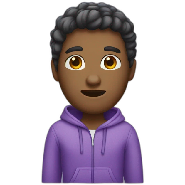 purple clothe emoji