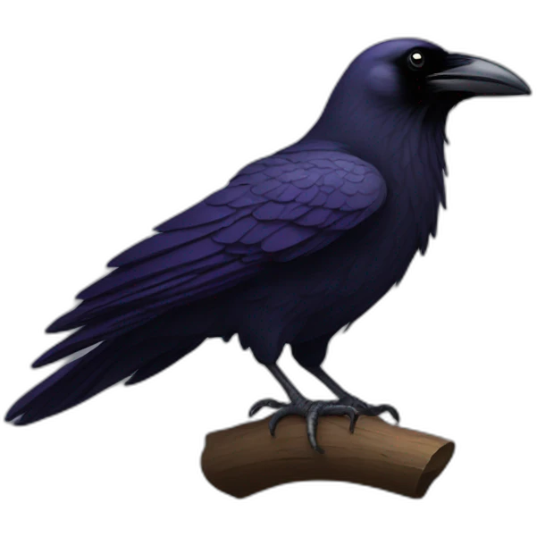 Raven emoji
