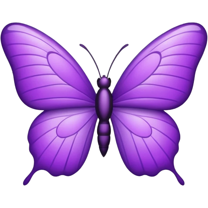 Purple betterflly emoji
