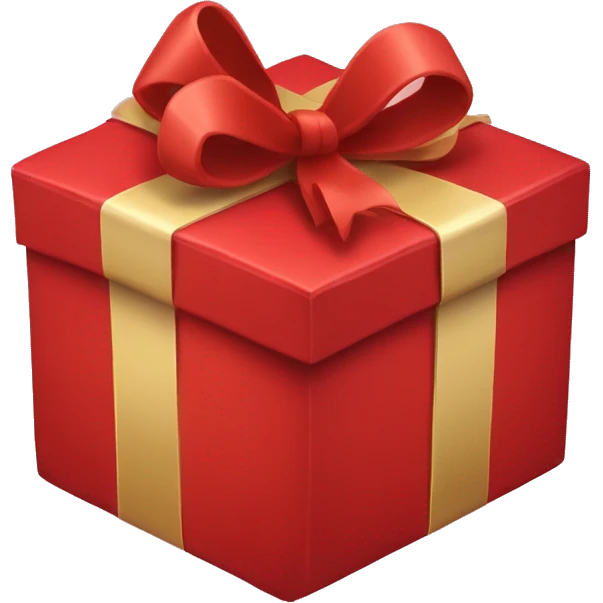 RED GIFTBOX emoji