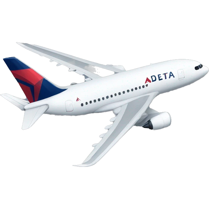Delta Airlines Plane emoji