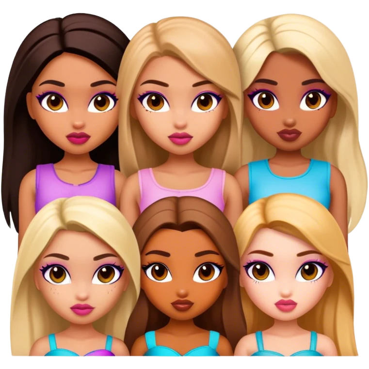 Bratz girls  emoji