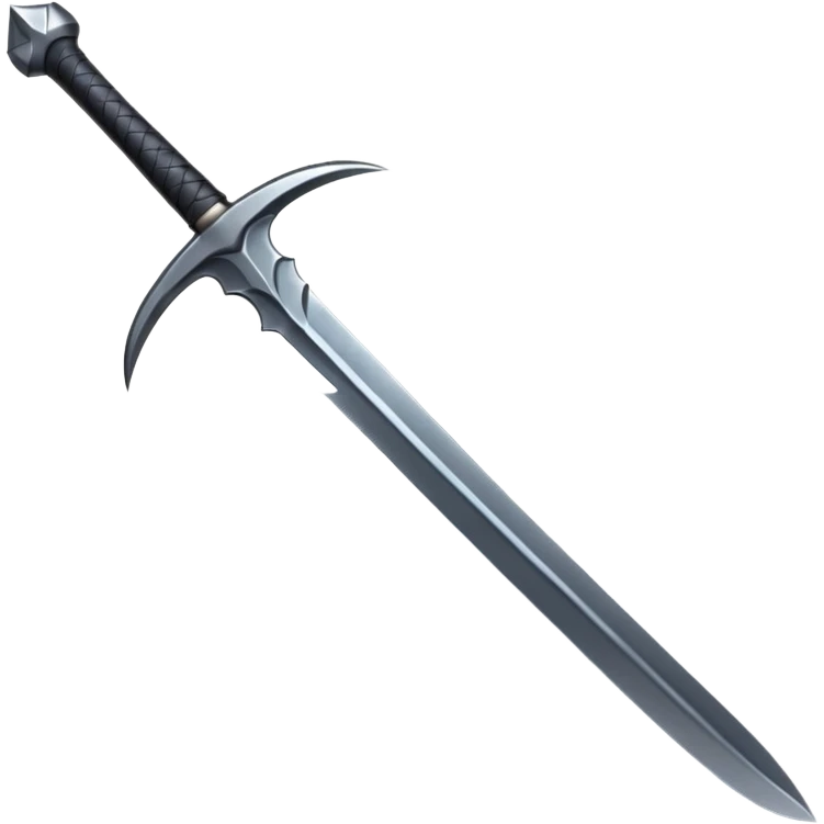 dark sword emoji