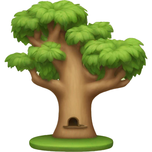 Cat tree emoji