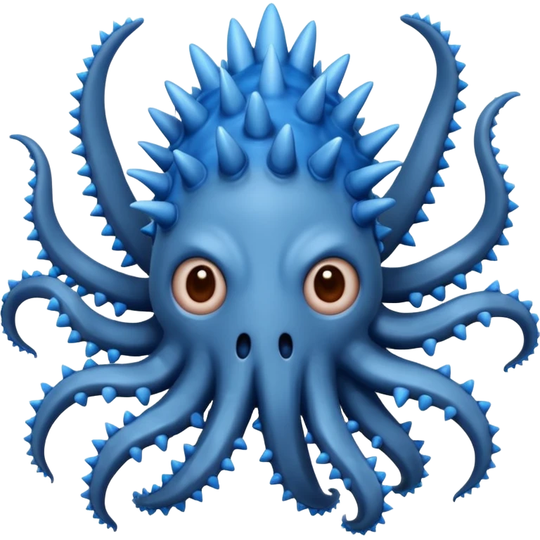 sad virus with many tentacles emoji