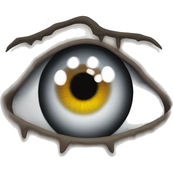 scary eye emoji