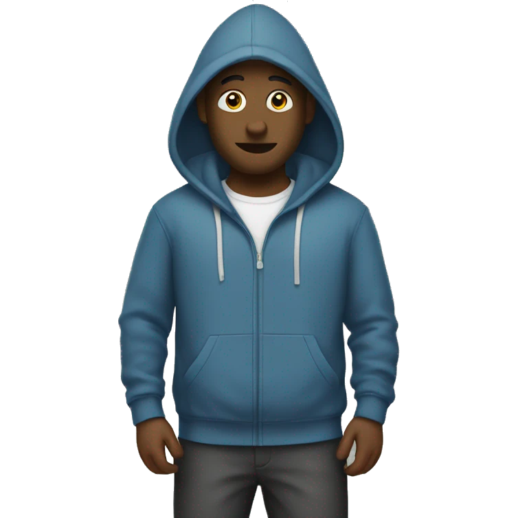 otto’s wearing hoodie emoji
