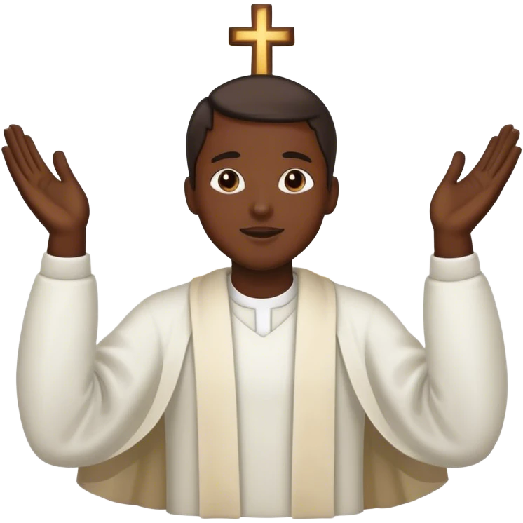 Praise god emoji