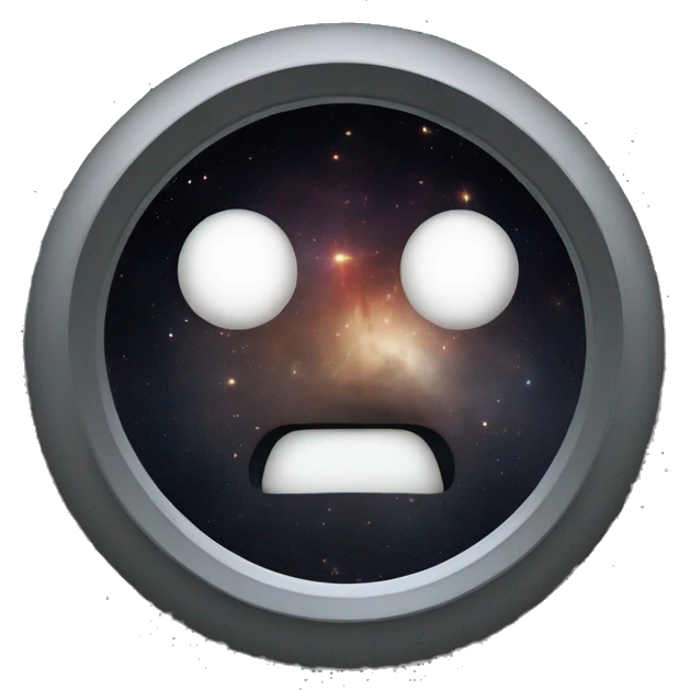 The black hole from interstellar, in an emoji emoji