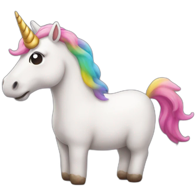 Poop Unicorn emoji