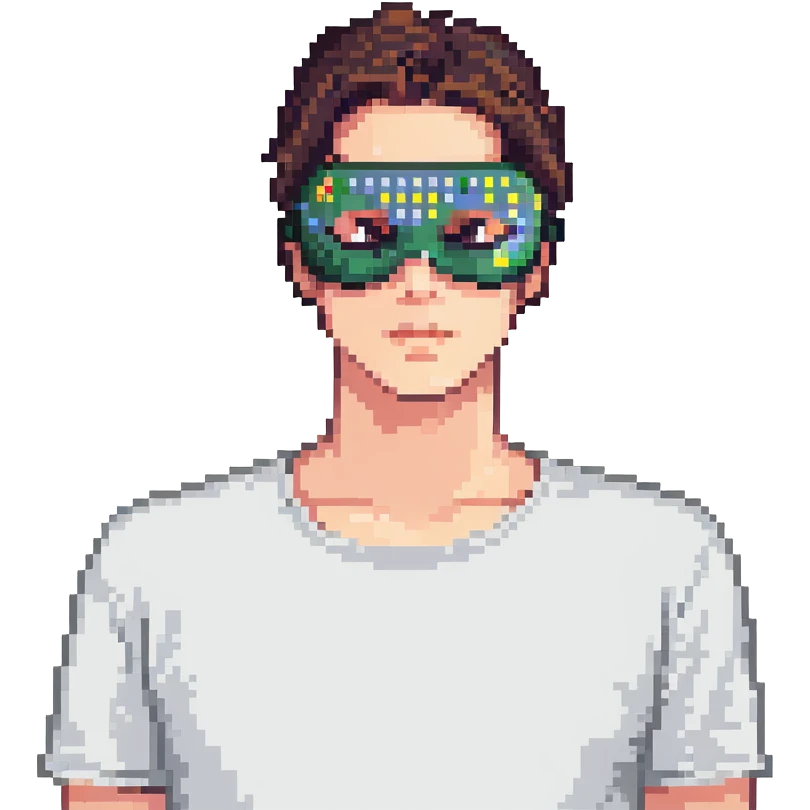 black eye mask emoji
