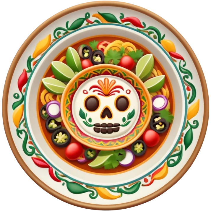 Fancy Mexican dish luxury  emoji