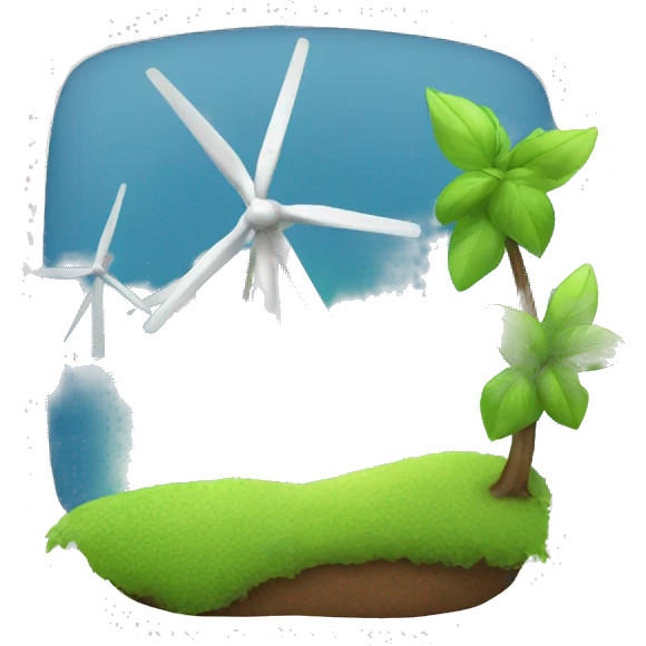 Renewable energy emoji