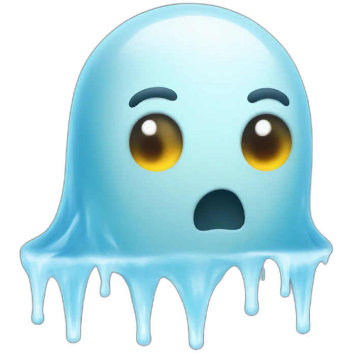 Fantasma con hielo emoji