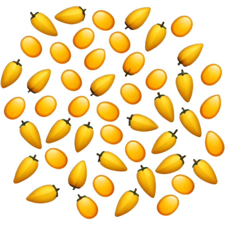 Seeds. Transparent background emoji