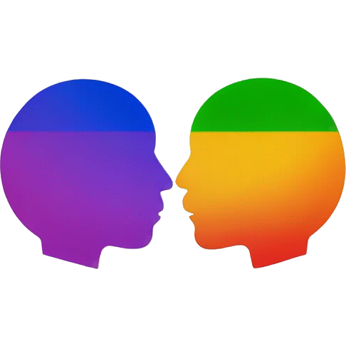 Gay flag with two men kissing pretty emoji