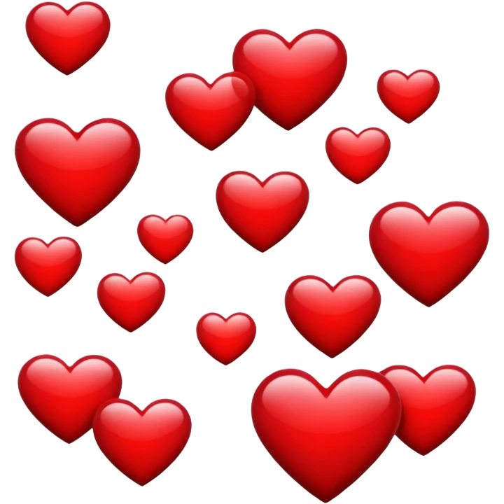 Hearts emoji