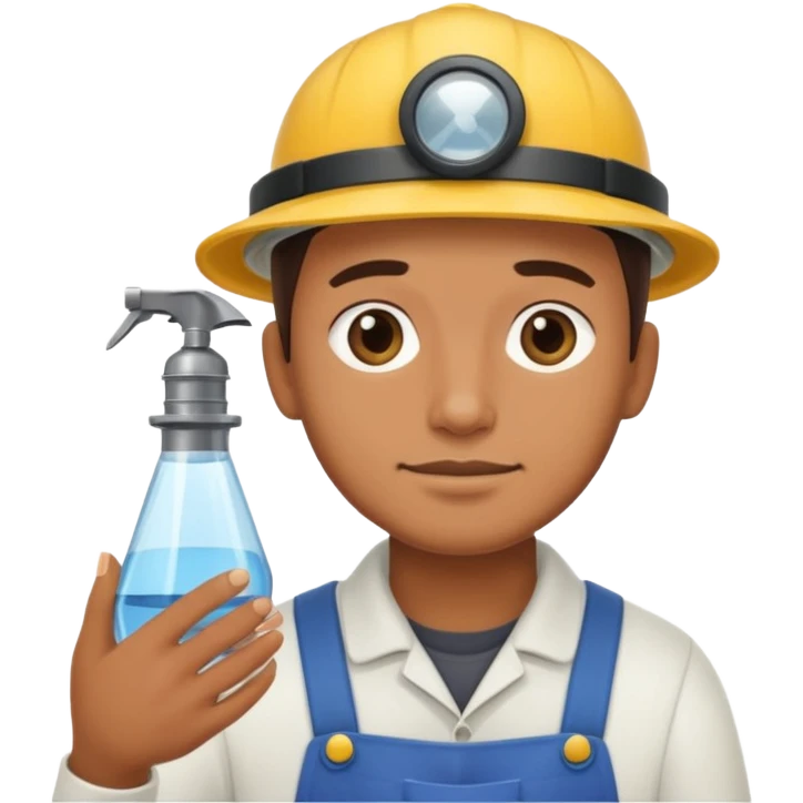 lighthouse Keeper cleaning lens emoji