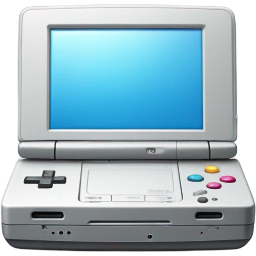 Nintendo DS third screen emoji