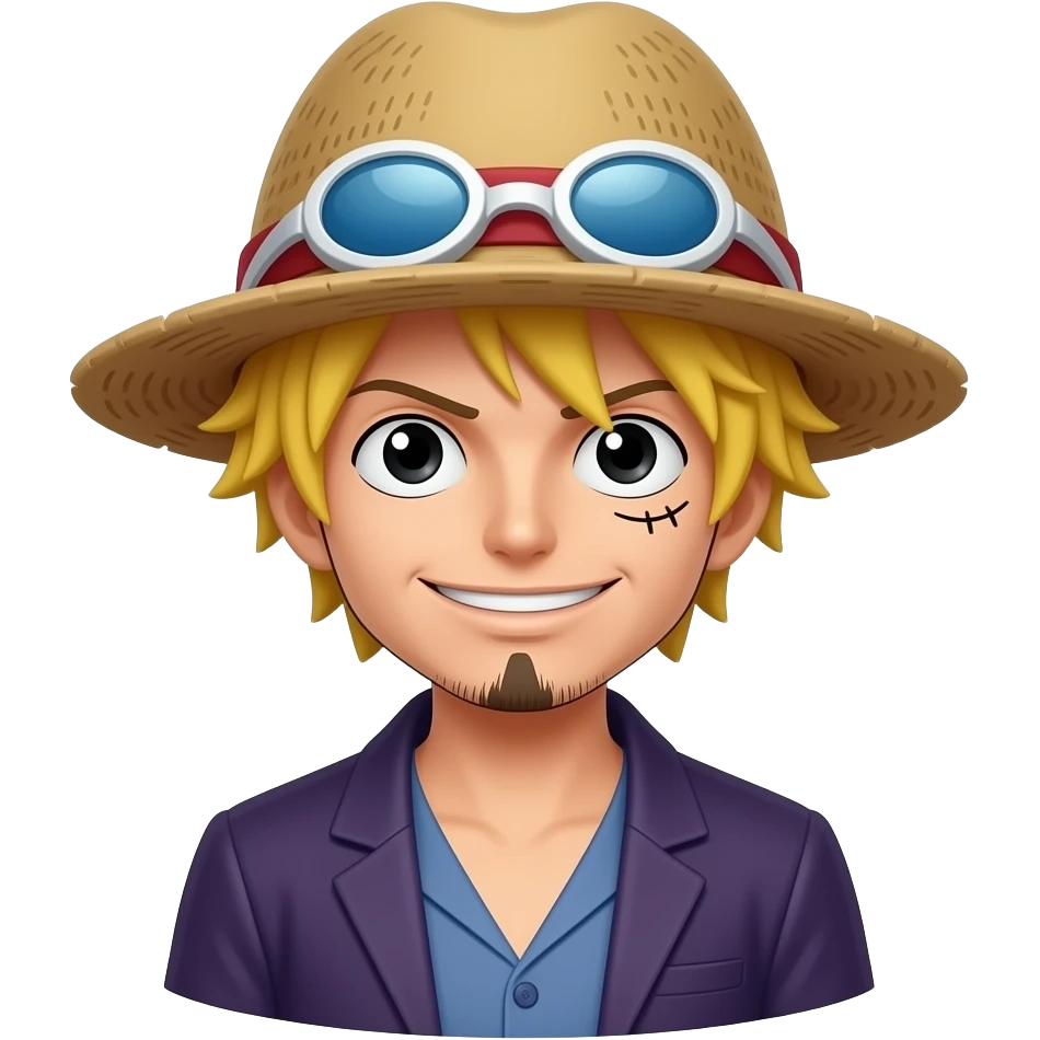 create Sanji in One Piece emoji