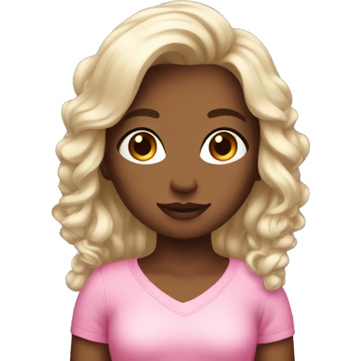Girly girl emoji