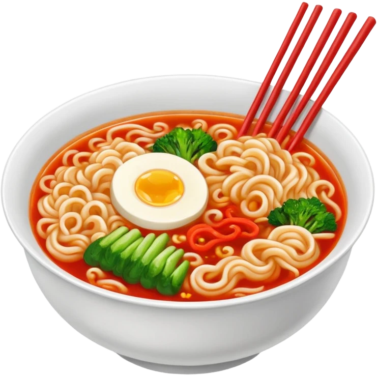 한국 신라면 emoji