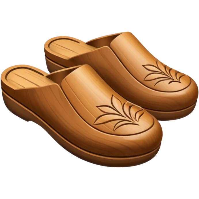  wooden slippers emoji