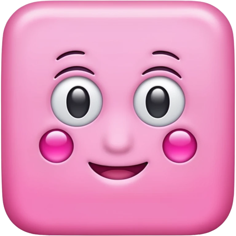 rectangulo rosado emoji