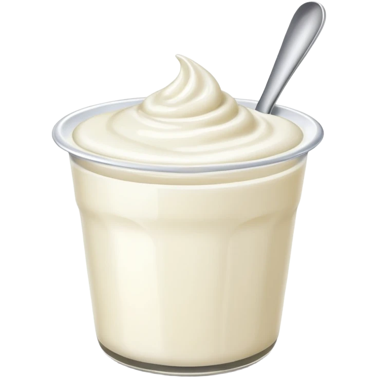 cup of yogurt emoji