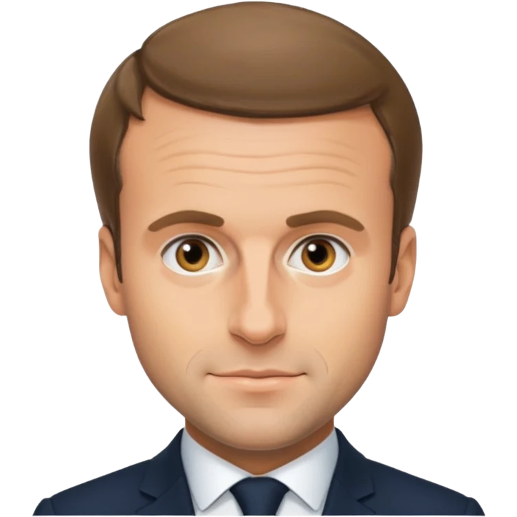 Emmanuel Macron emoji