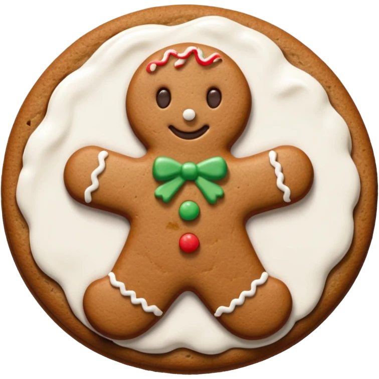 Galleta de jengibre emoji