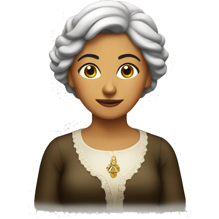 Sicilian woman  emoji