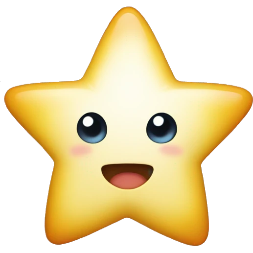 cute star emoji