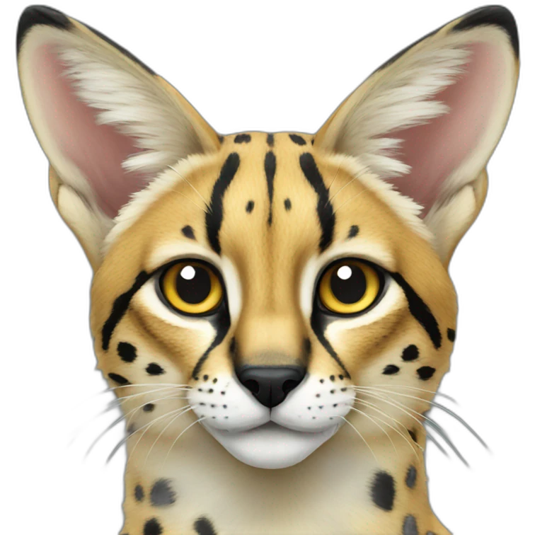 Serval emoji