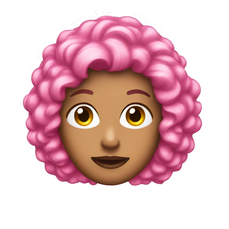 Pink glitter  emoji