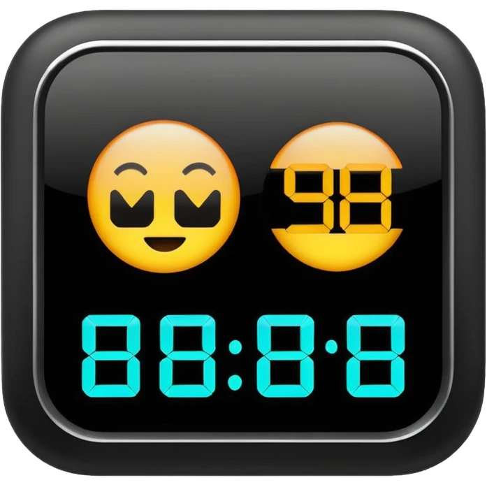 time 12:40 emoji