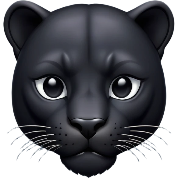 Pantera negra emoji