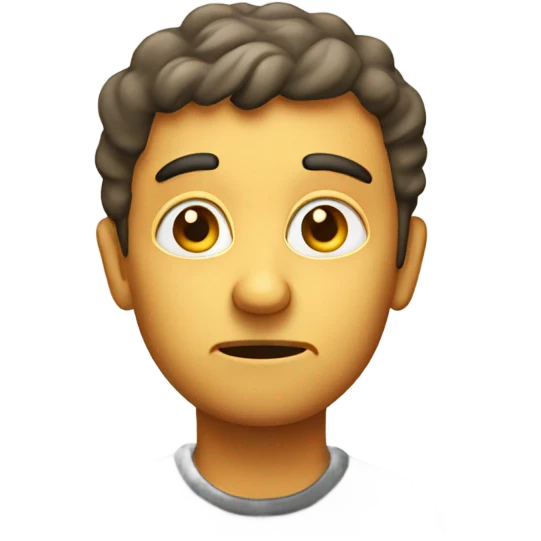 Thinking in pizza emoji
