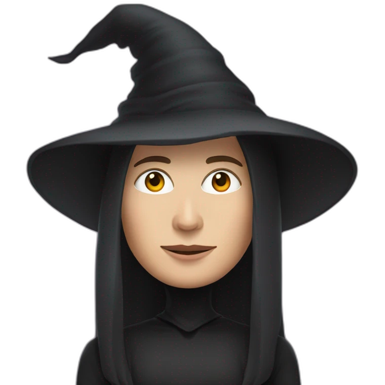 Elon musk as witch of the east emoji