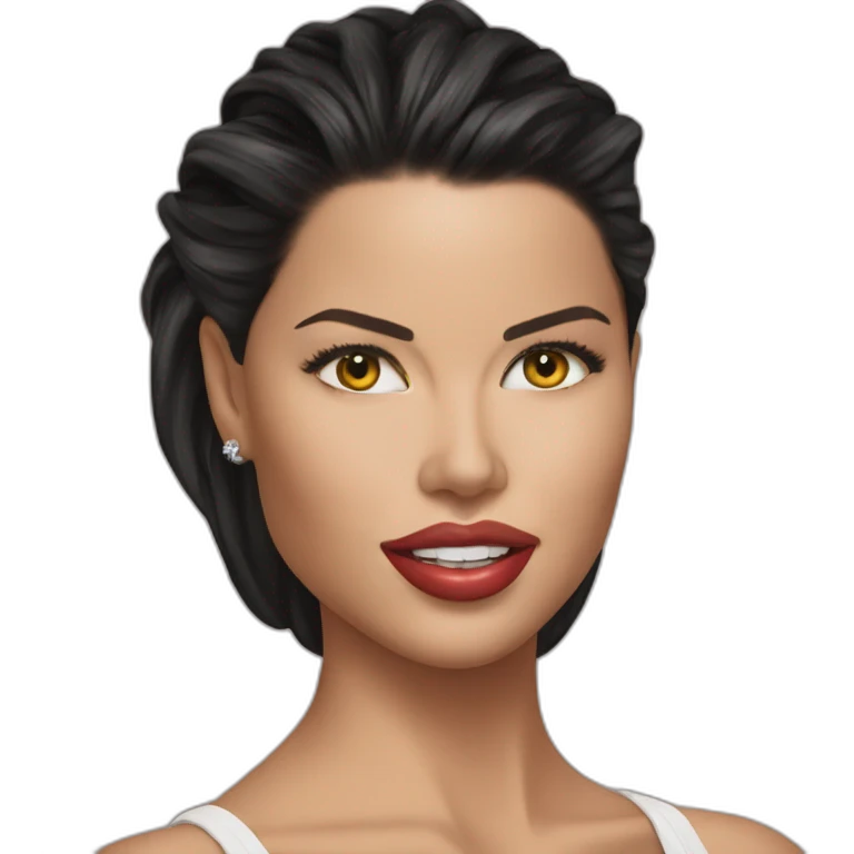 Adriana lima emoji