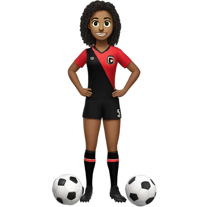 University of Georgia soccer player emoji