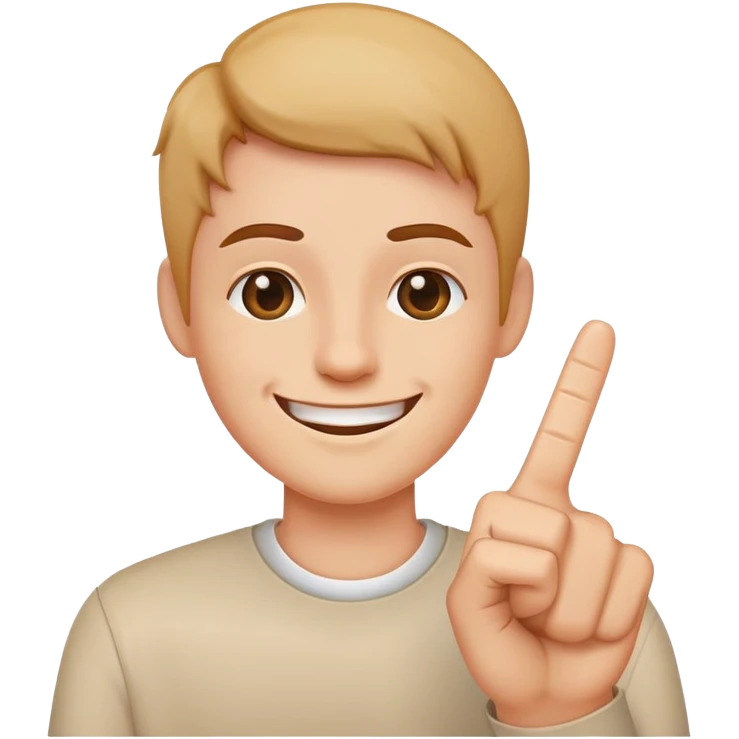 Face smiling and sticking up middle finger  emoji