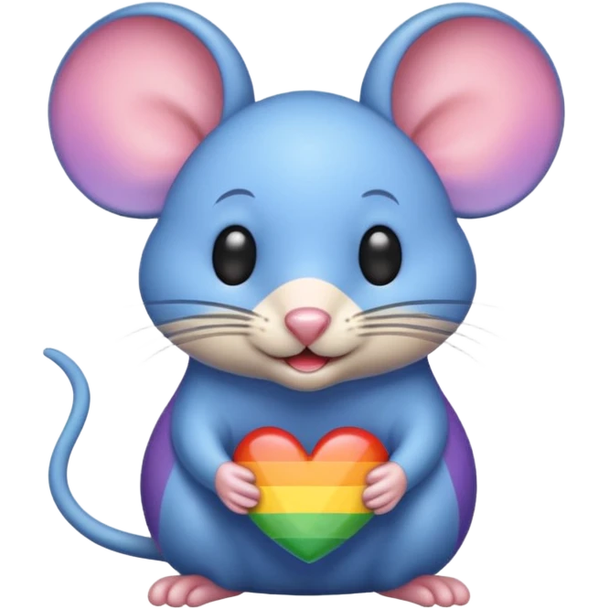 pride mouse emoji