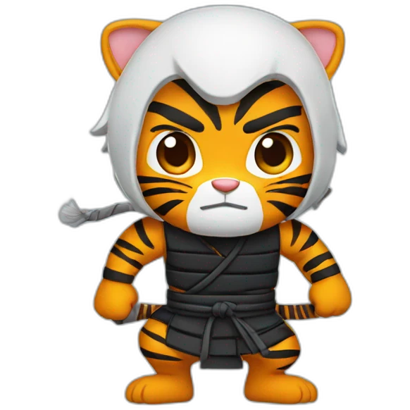 ninja Tiger emoji
