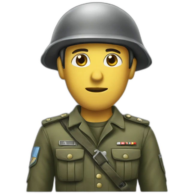 Soldado emoji