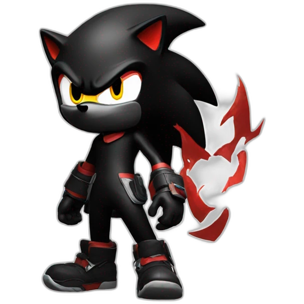 shadow the hedgehog emoji