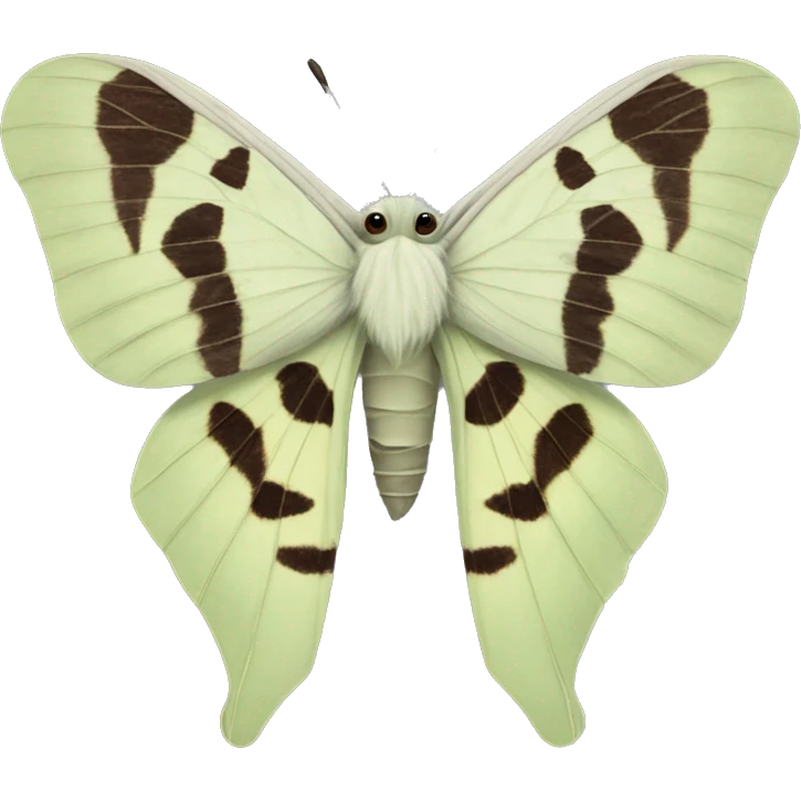 Madagascar Lunar moth  emoji