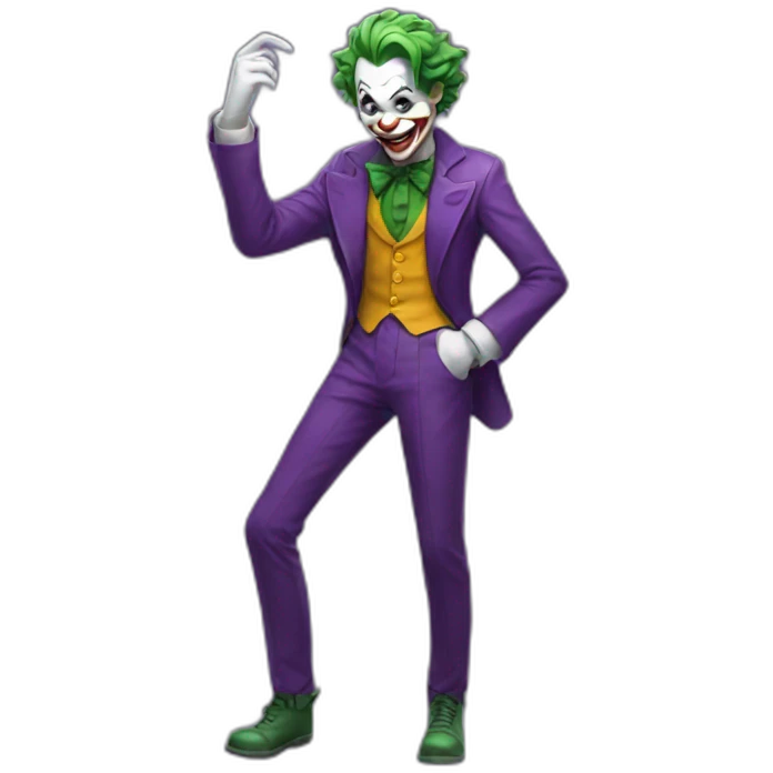 joker fullbody emoji