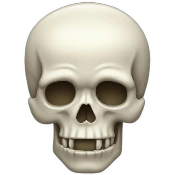 Crâne emoji