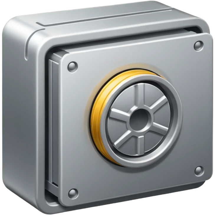 mac os compression archive icon, cmechanical press emoji